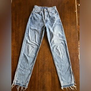 H&M Divided Light Blue Straight Jeans - Size 2